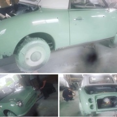 フィガロ　11万キロ　車検付　の画像