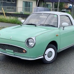 フィガロ　11万キロ　車検付　の画像