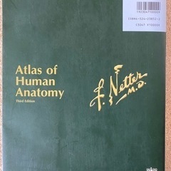 解剖学書「ネッター解剖学アトラス」の画像