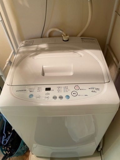 洗濯機 2014年製 4.6kg 27日まで