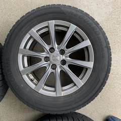 タイヤ付ホイール　195/65R15 91Q プリウスなど　タイヤはスタッドレスの画像