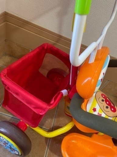 アンパンマン三輪車　デラックスⅡ レッド