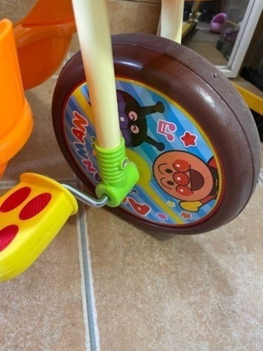 アンパンマン三輪車　デラックスⅡ レッド