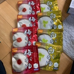 非常食　おかゆ　梅がゆ　白がゆ