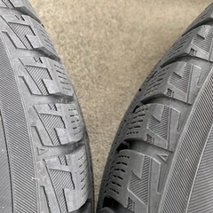 タイヤ付ホイール　195/65R15 91Q プリウスなど　タイヤはスタッドレスの画像