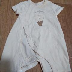 半袖カバーオール(くまアイス)no.40