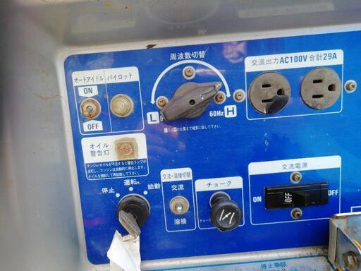 SUZUKI 溶接機 発電機 SW140-S 中古 不動　バッテリー交換済みです。