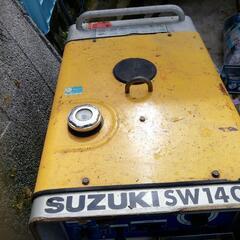 SUZUKI 溶接機 発電機 SW140-S 中古 不動　バッテリー交換済みです。の画像
