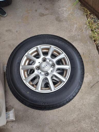 １４５Ｒ１２ ６ＰＲ　軽バン用　タイヤホイールセット