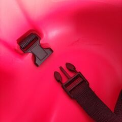 バンボ風 メガシート ベビーチェア 赤ちゃん 椅子 赤 レッドの画像