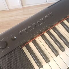 YAMAHA電子ピアノ・アンプのセットの画像