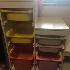 IKEA イケア TROFAST トロファスト 階段型 定番 収...