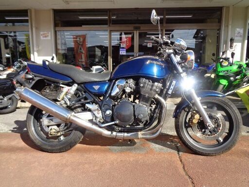NO.4467　イナズマ４００　油冷４サイクル４気筒４００ｃｃ　ネイビーメタリック　 ☆彡