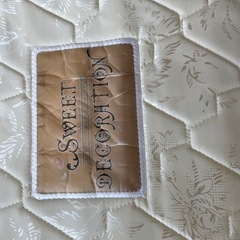 決まりました！！スイートデコレーション】ダブルベット★マットレス付きの画像