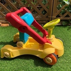 【ピープル】手押し車　足蹴り車　変身ウォーカーの画像
