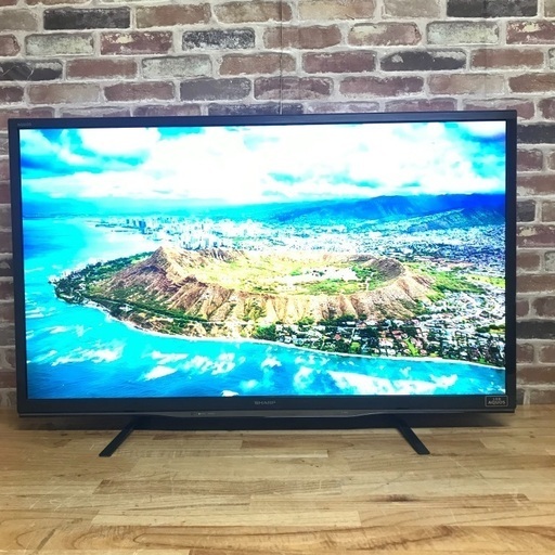 即日受渡❣️SHARP46型 AQUOS高画質で、映画鑑賞など。27500円