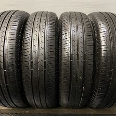 BS ECOPIA EP150 185/70R14 14インチ 夏タイヤ 4本 2019年製 バリ溝 ノート プレミオ アリオン フリードスパイク等　(MTJ230)クレジットカード QRコード決済可能