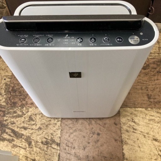 ◼️【中古品】SHARP空気清浄機　KC-F70-W 2020年製