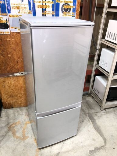【動作保証あり】SHARP シャープ 2017年 SJ-D17C 167L 2ドア 冷凍冷蔵庫【管理KRR426】