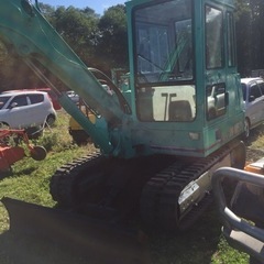 ハニックス N450 ユンボ ゴムキャタ 建設機械の画像