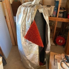 譲ります　人工芝　新品　115cmx15m レッド