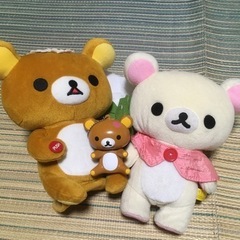 リラックマ5点セット＋おまけ付きの画像