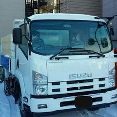 冬季間　排雪4tダンプドライバー