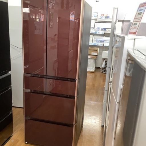 HITACHI  日立 6ドア冷蔵庫 R-XG5600H 2018年製【トレファク 川越店】