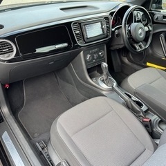 ザ　ビートル！デザイン！プッシュスタートの綺麗で艶有りブラック！車検有り！即乗り可！の画像