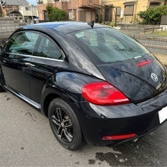 ザ　ビートル！デザイン！プッシュスタートの綺麗で艶有りブラック！車検有り！即乗り可！の画像