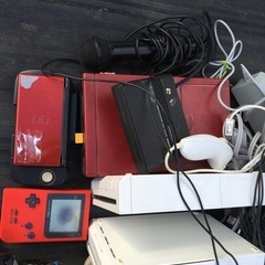 多数の応募感謝　一時中止　ジャンク　ゲーム機　まとめて　ＤＳ　ＷＩＩ　ゲームボーイ　ディスクシステムの画像