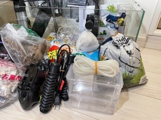 西区民様 水槽用品 沢山まとめて　熱帯魚/メダカ/爬虫類