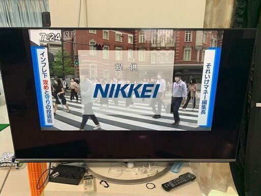 液晶テレビ　60インチ　2018年製　シャープ