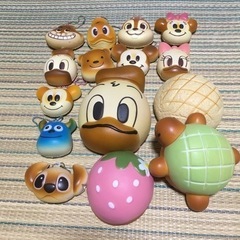 ディズニーのスクイーズとパンのスクイーズ＋おまけ付き