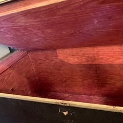 ヴィンテージトランク　ストレージボックス　USAの画像