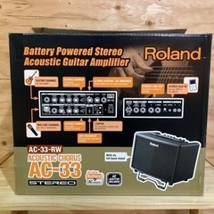 ● Roland、アコースティックギターアンプ、AC-33の画像