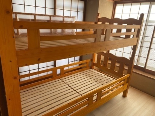 新宿　2段ベット　解体済み