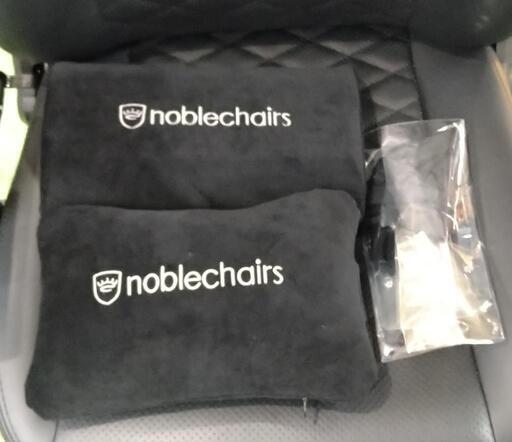 noblechairs   icon   ゲーミングチェア　オフィスチェア　レザー　状態良好品