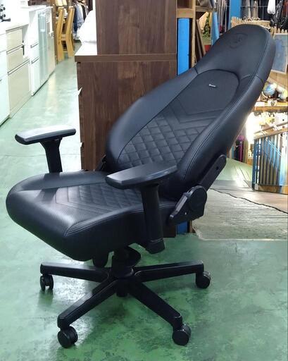 noblechairs   icon   ゲーミングチェア　オフィスチェア　レザー　状態良好品