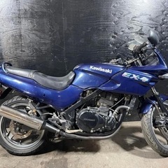 買取強化中！！★お支払い総額9.8万円★ カワサキ EX-4 EX400B 激安400ccMT車両入荷！ 初めての練習用にも♪ ツーリングに♪ 関東圏内即日配送可能です！の画像