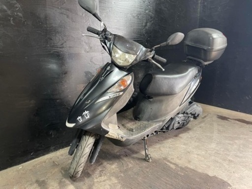 買取強化中！！★お支払い総額6.8万円★ スズキ アドレスV125G CF4EA 社外マフラー！社外リアサス！ リアボックス付き！小回り最強！配達にも♪ 関東圏内即日配送可能です！