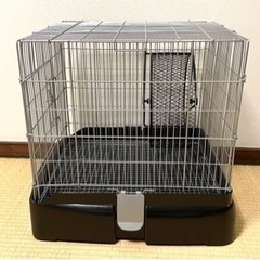 【値下げしました！】三晃商会 イージーホーム40 &メタルサイレント25(回し車) デグー ファンシーラット フクロモモンガ 小動物ケージの画像
