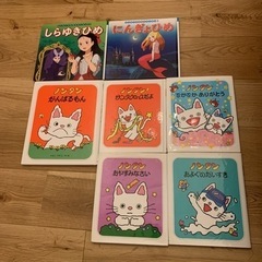 ノンタン絵本5冊　はじめての世界名作えほん2冊