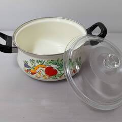 ★お好きなもの３点選べます★【新品】蓋つき鍋２つセットの画像