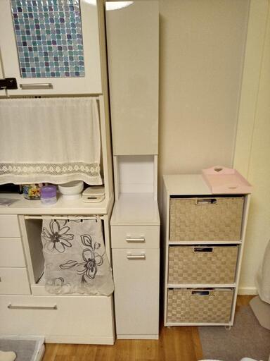 用途色々隙間収納棚