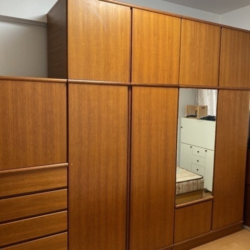 アマノ工芸　天然木　和洋箪笥