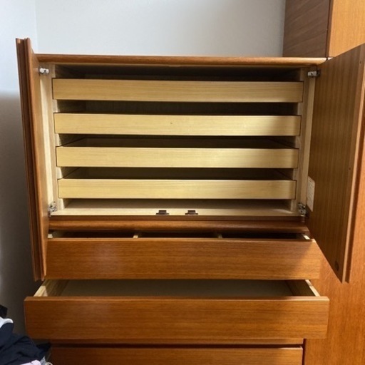 アマノ工芸 天然木 和洋箪笥