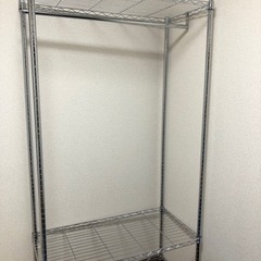 【取引先決定】ハンガーラック　シルバーの画像