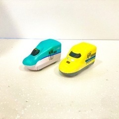 おふろDEミニカー　すすめ！海底トンネル！北海道新幹線はやぶさ&ドクターイエローセットの画像