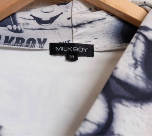 ミルクボーイ milkboy 壁ペイント パーカー フーディー 蒼井 翔太